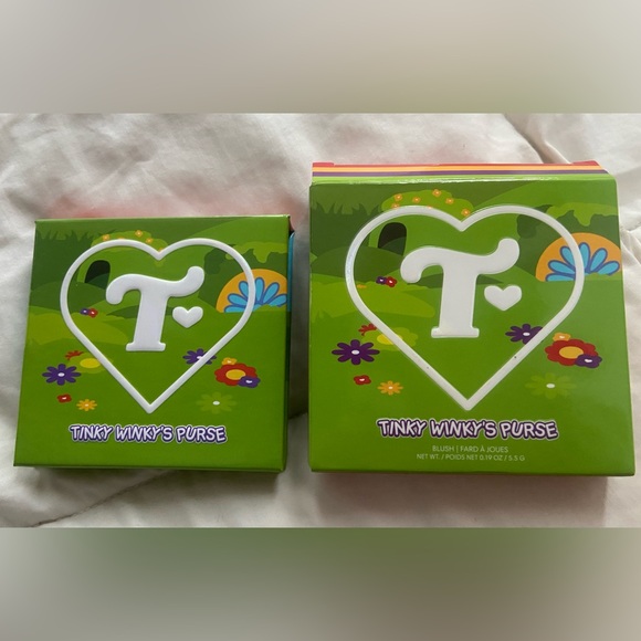 TRIXIE COSMETICS (TELETUBBYCOLLECTION) TINKY WINKYS PURSE BLUSH BRAND NEW IN BOX - Picture 2 of 6